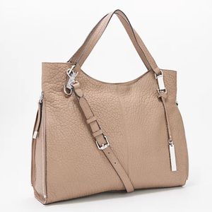 NWOT Vince Camuto Eliza Lamb Leather Tote Handbag
